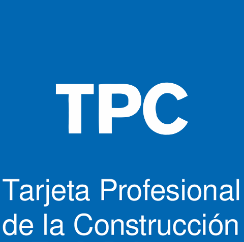 Tarjeta profesional de la construcción TPC