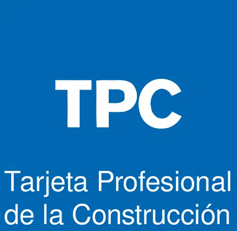 Tarjeta profesional de la construcción TPC